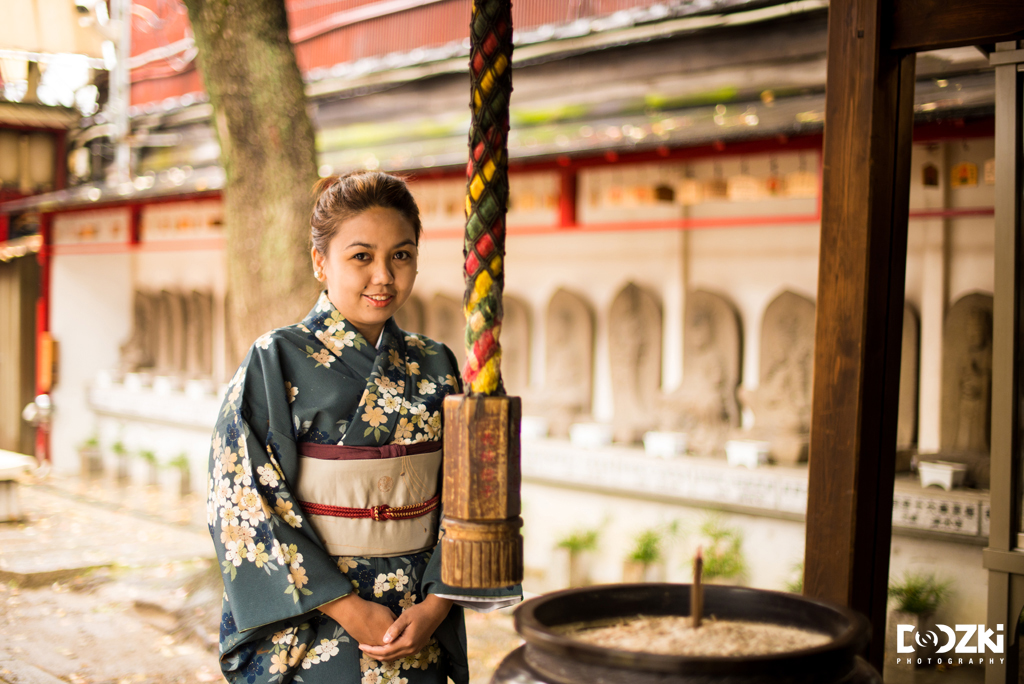 Victoria in Kimono