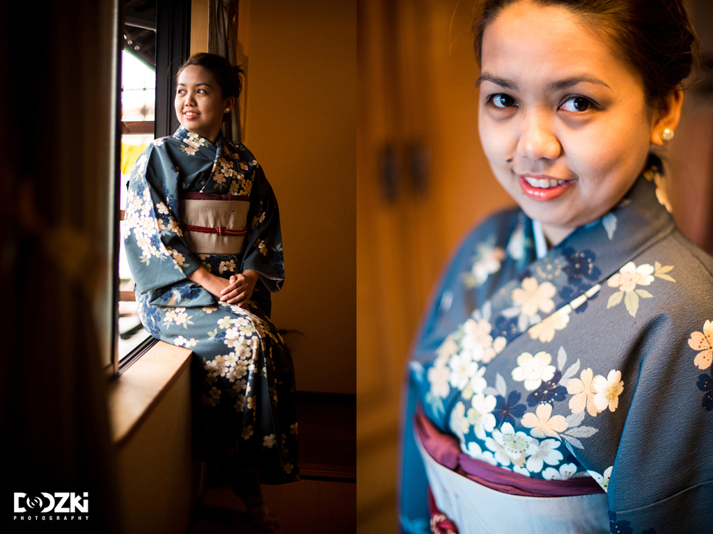 Victoria in Kimono