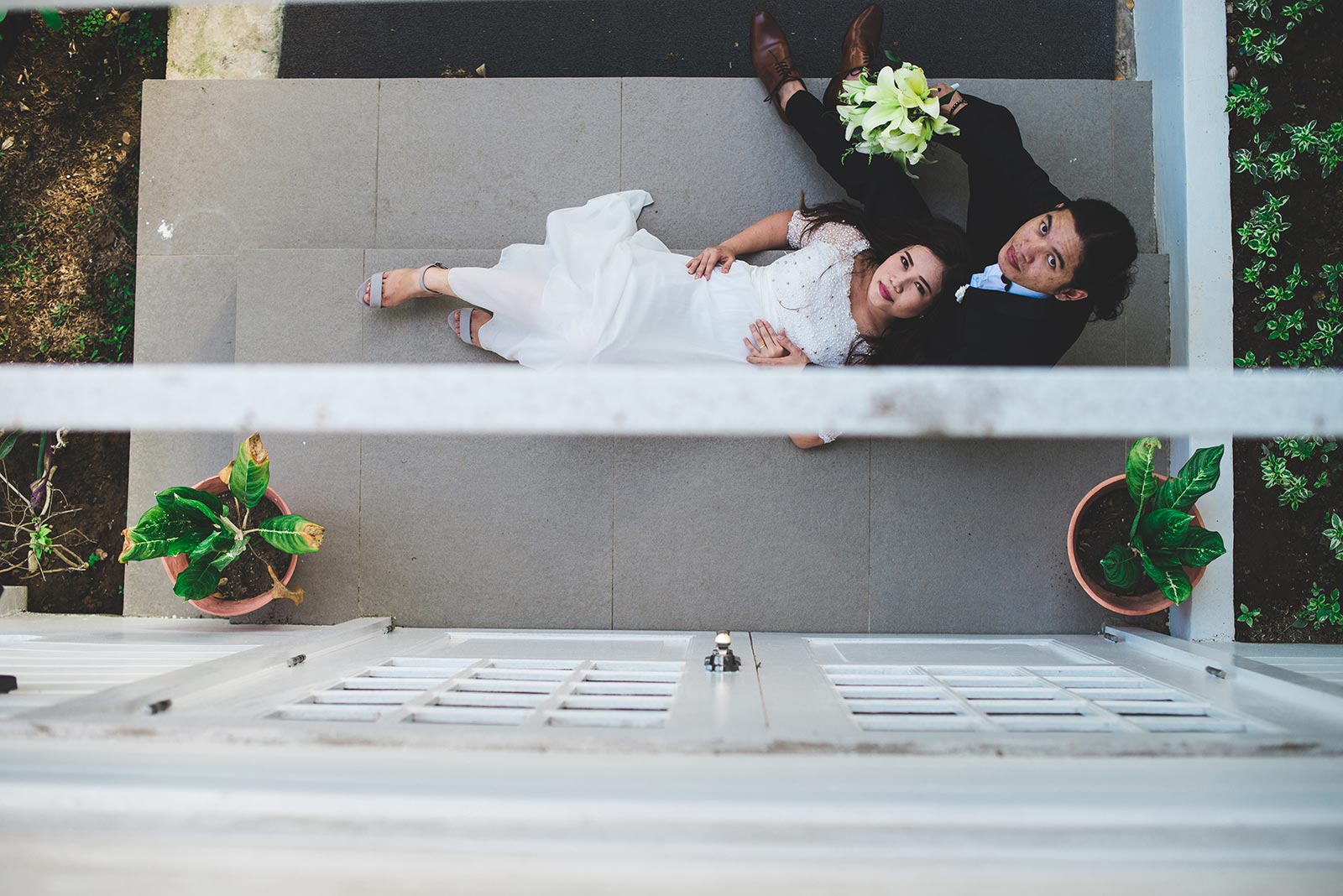 Wedding phographs of Charity and Joseph