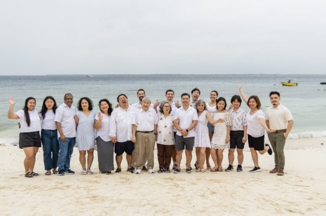 Marivic Almeda and Family