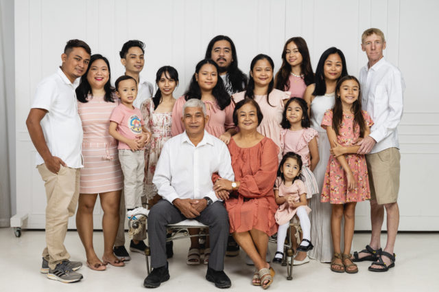 Dante Ferrer and Family